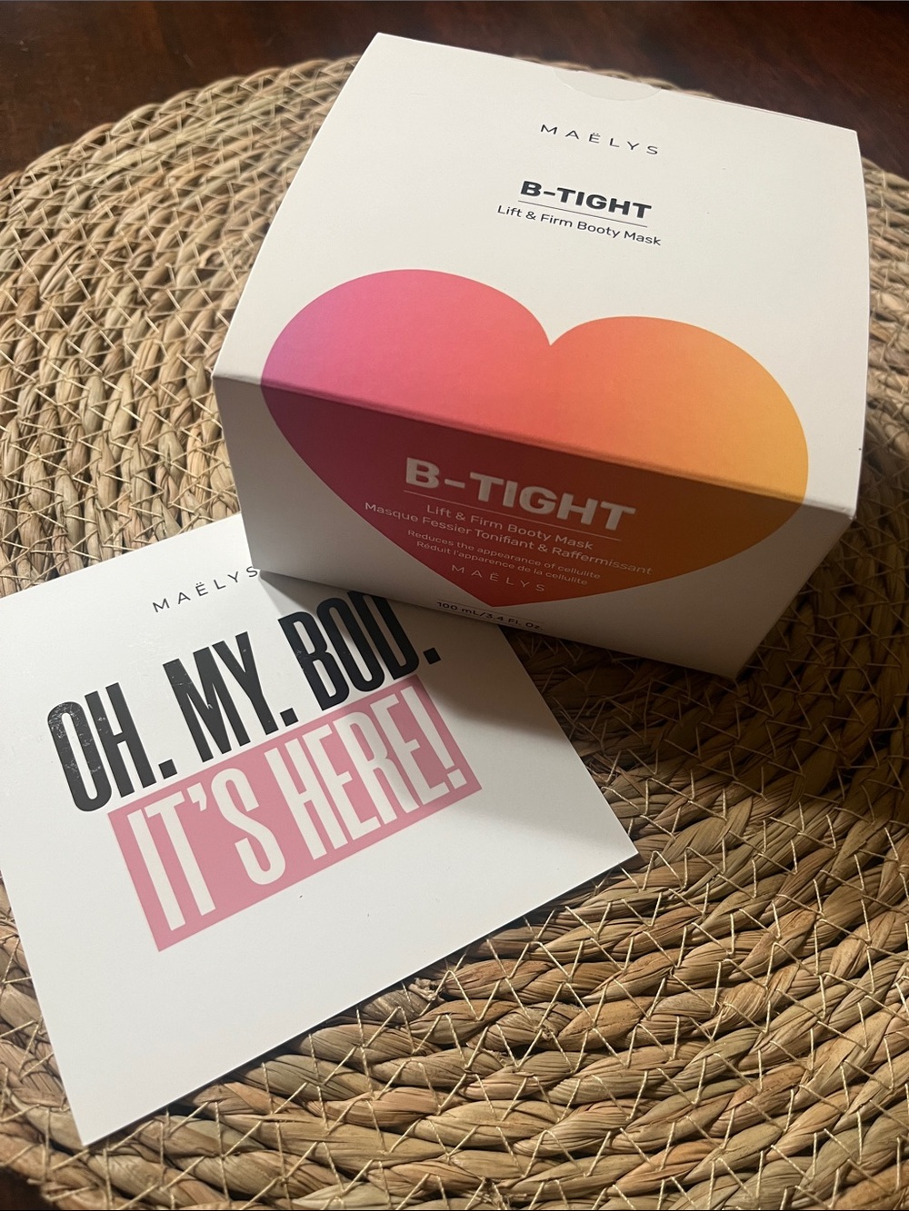 MAELYS B-TIGHT Lift & Firm Booty Mask - NEW